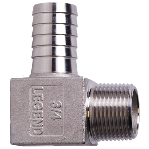 Picture of 1 X 3/4 SS HYDRANT ELBOW