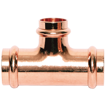 Picture of 1 X 3/4 X 1 PRESS RED TEE