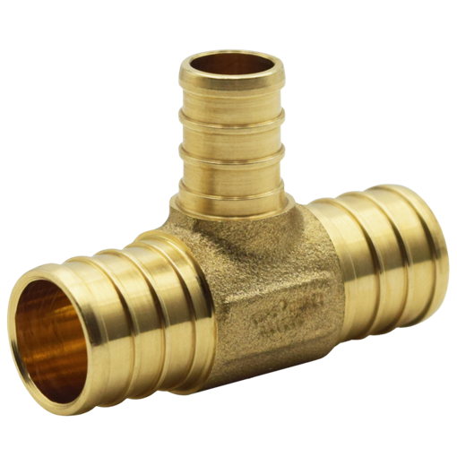 Picture of 1 X 3/4 X 3/4 PEX RED TEE