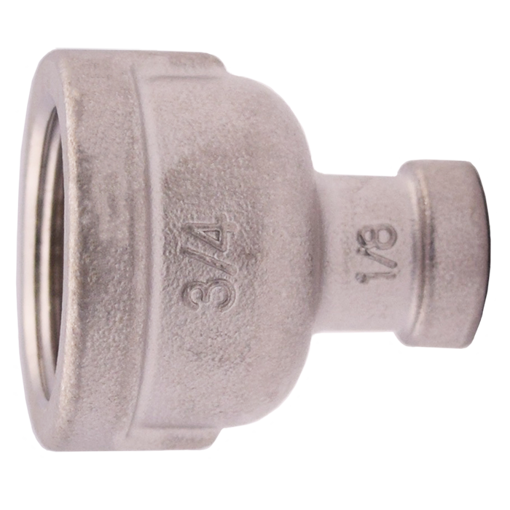 Picture of 1 X 3/8 SS304 RED COUPLING