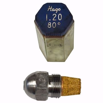 Picture of 030G2312 HAGO 1.20 GAL 80° SEMI SOLID NOZZLE 10080SS 22520