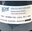 Picture of EN112-001129-000 ELITE MOTOR 1/4HP 1075RPM 115V 1PH REPLACES CARRIER 112-001129-000
