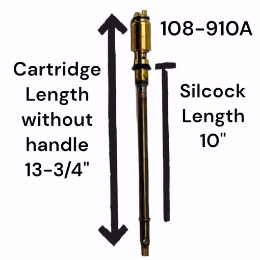 Picture of 108-910A LEGEND 10 INCH T-550A IMPROVED FLOW CARTRIDGE AND STEM ASSEMBLY