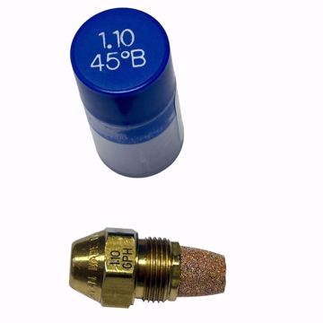 Picture of 00110-45B1 DELAVAN 1.10 GPH 45° B SOLID CONE NOZZLE W/ SINTERED FILTER